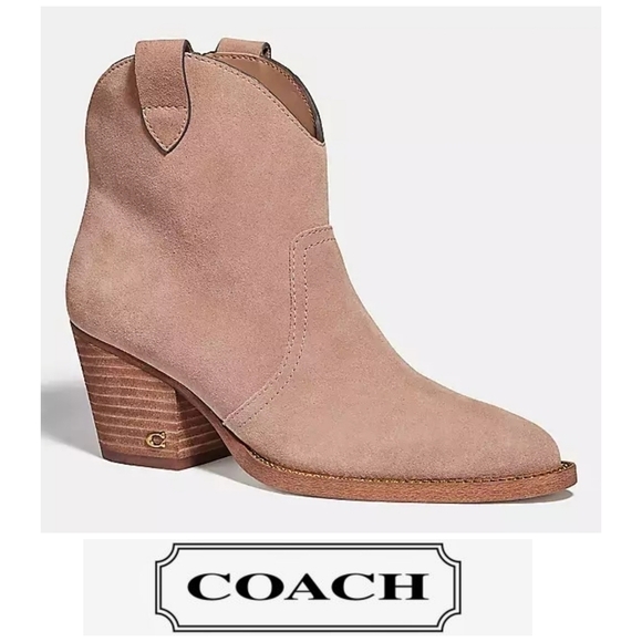 COACH Paige Western Bootie ( Currently Sold Out Online) Size 6 - Picture 1 of 13